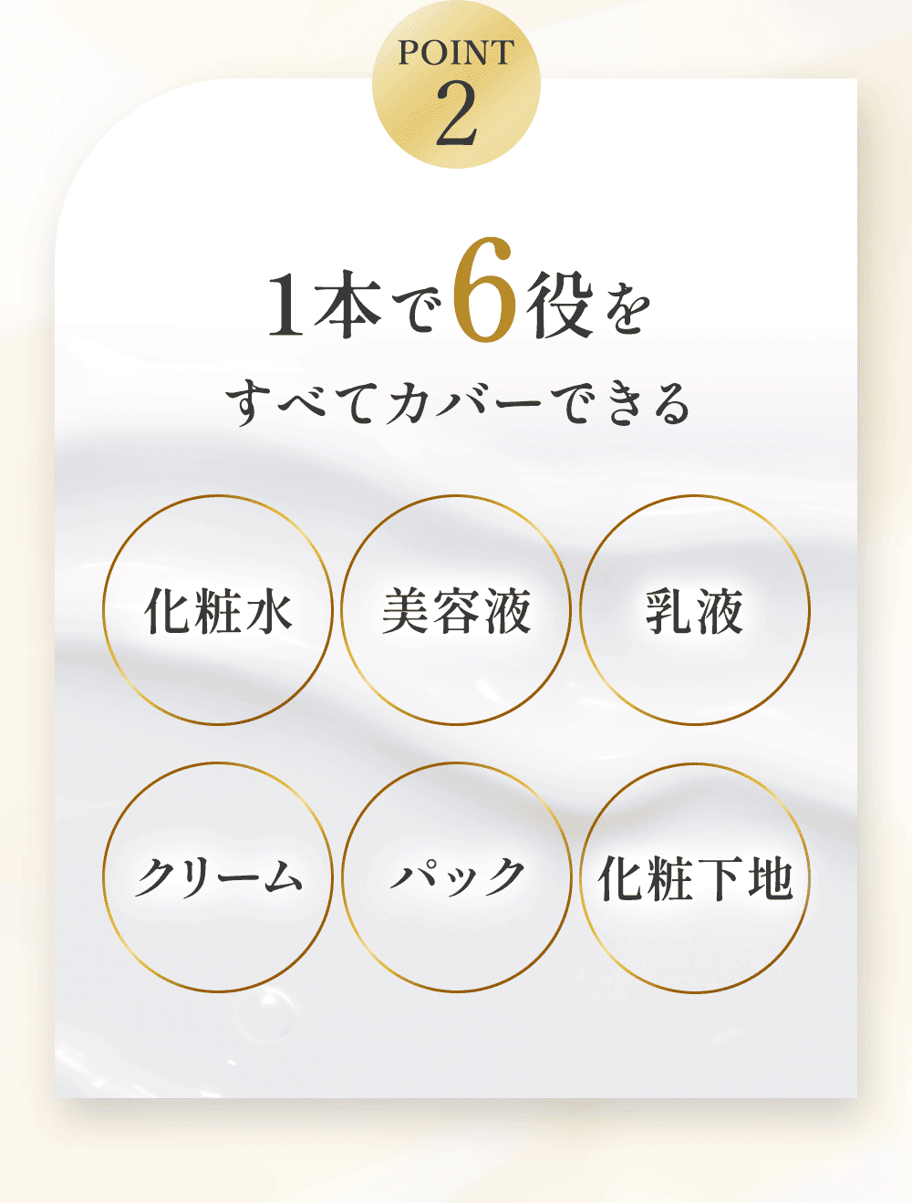 2つ目のオールインワンジェルの特徴