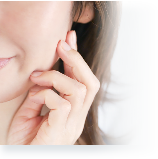 肌ツヤがアップした様子